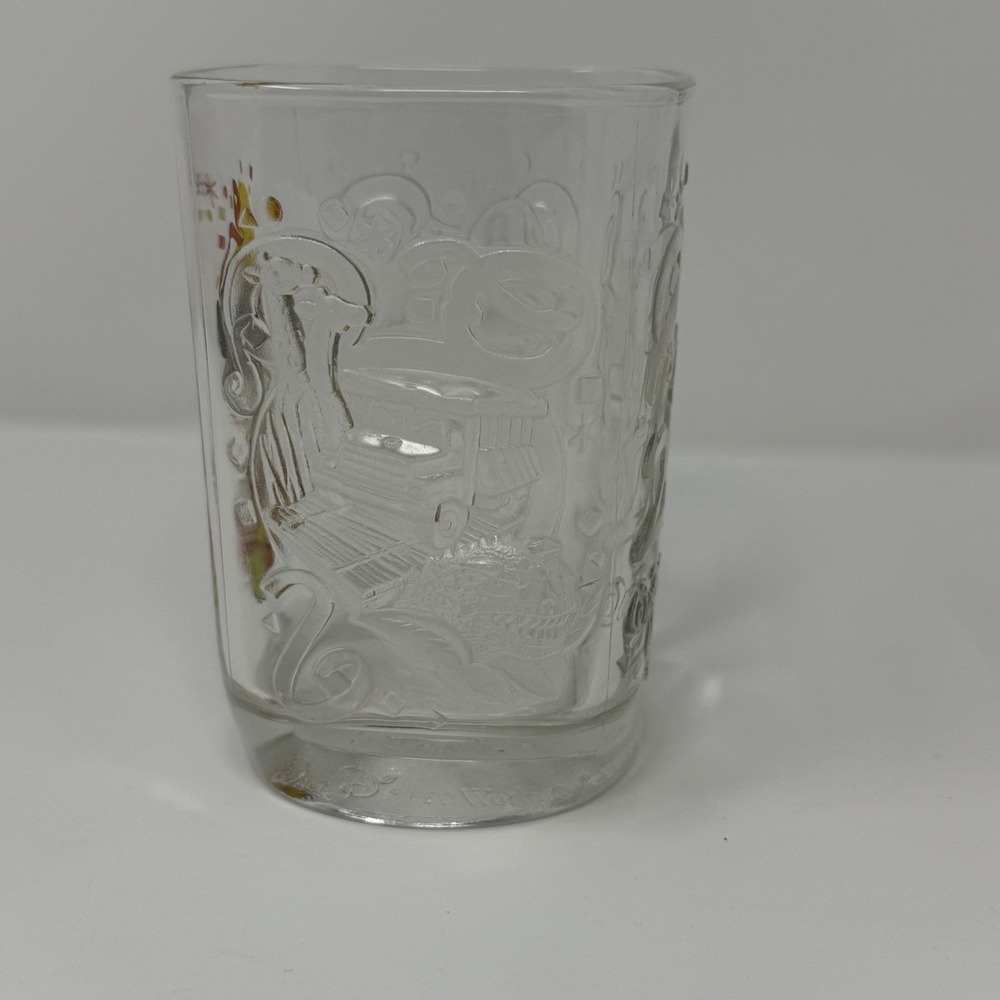 McDonalds Mickey Walt Disney World Animal Kingdom Vintage 2000 Drinking Glass - Picture 2 of 12